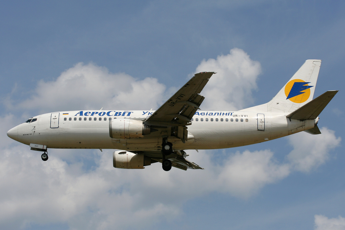 UR-VVI, AeroSvit Ukrainian Airlines