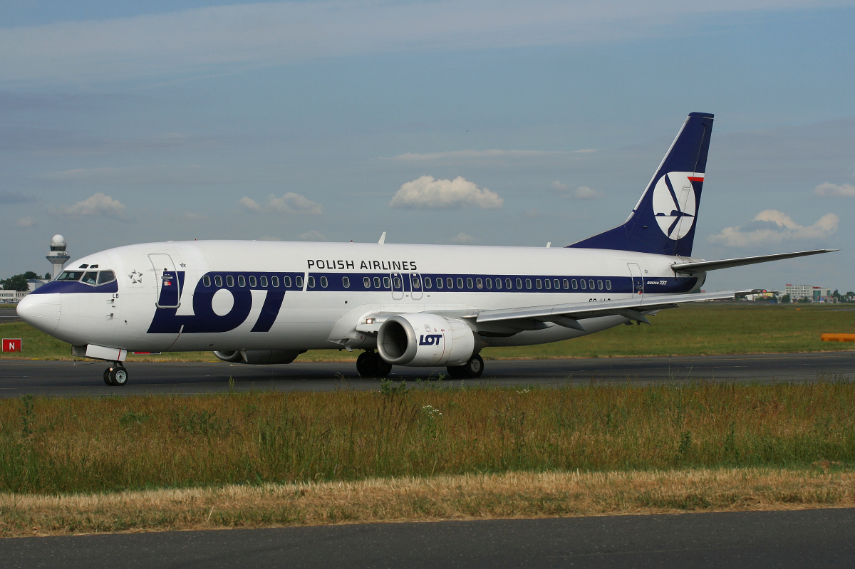 SP-LLB (Samoloty » Spotting na EPWA » Boeing 737-400 » Polskie Linie Lotnicze LOT)