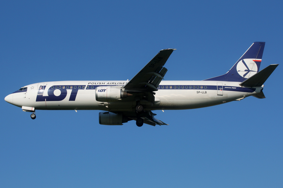 SP-LLB (Aircraft » EPWA Spotting » Boeing 737-400 » LOT Polish Airlines)