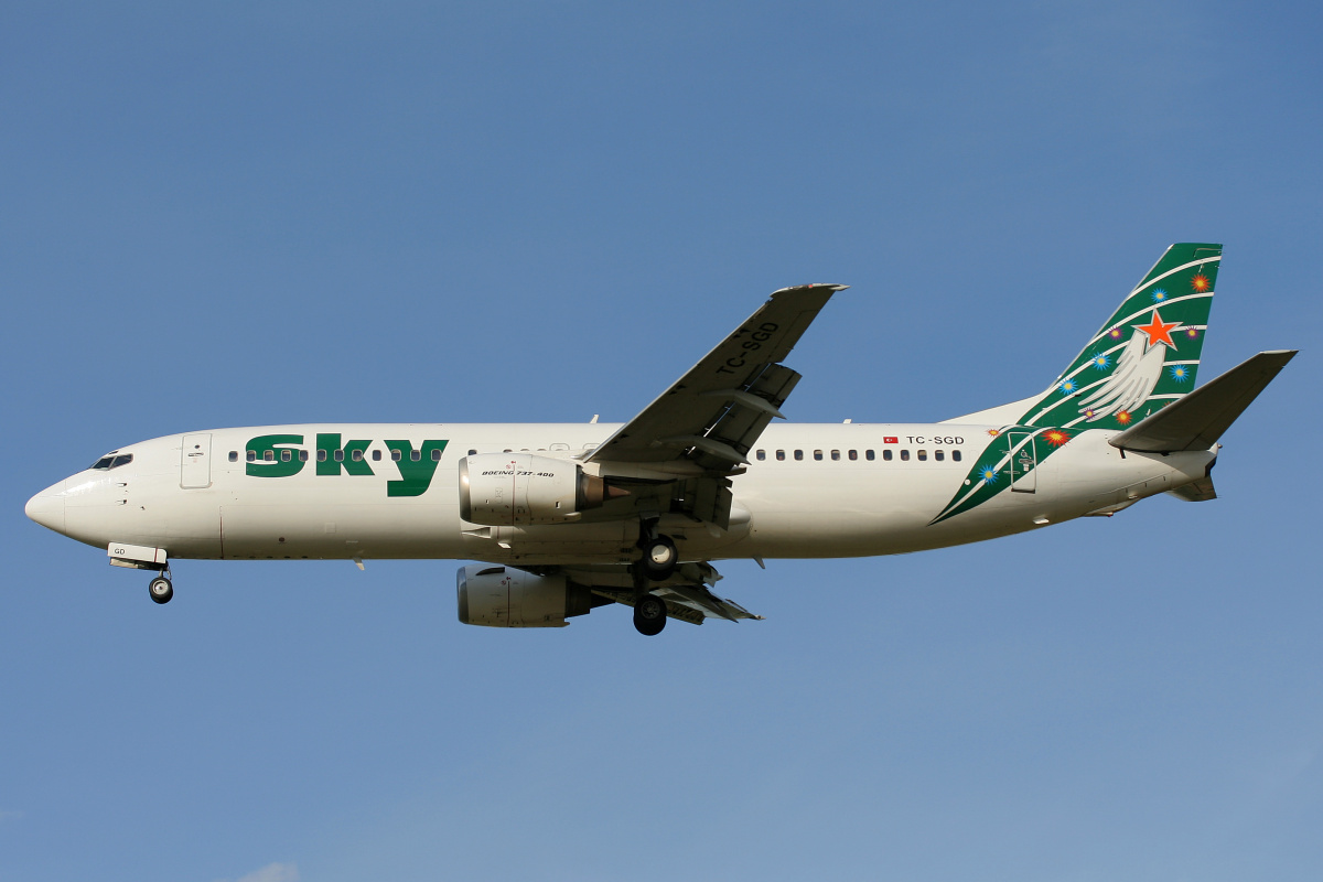 TC-SGD, Sky Airlines