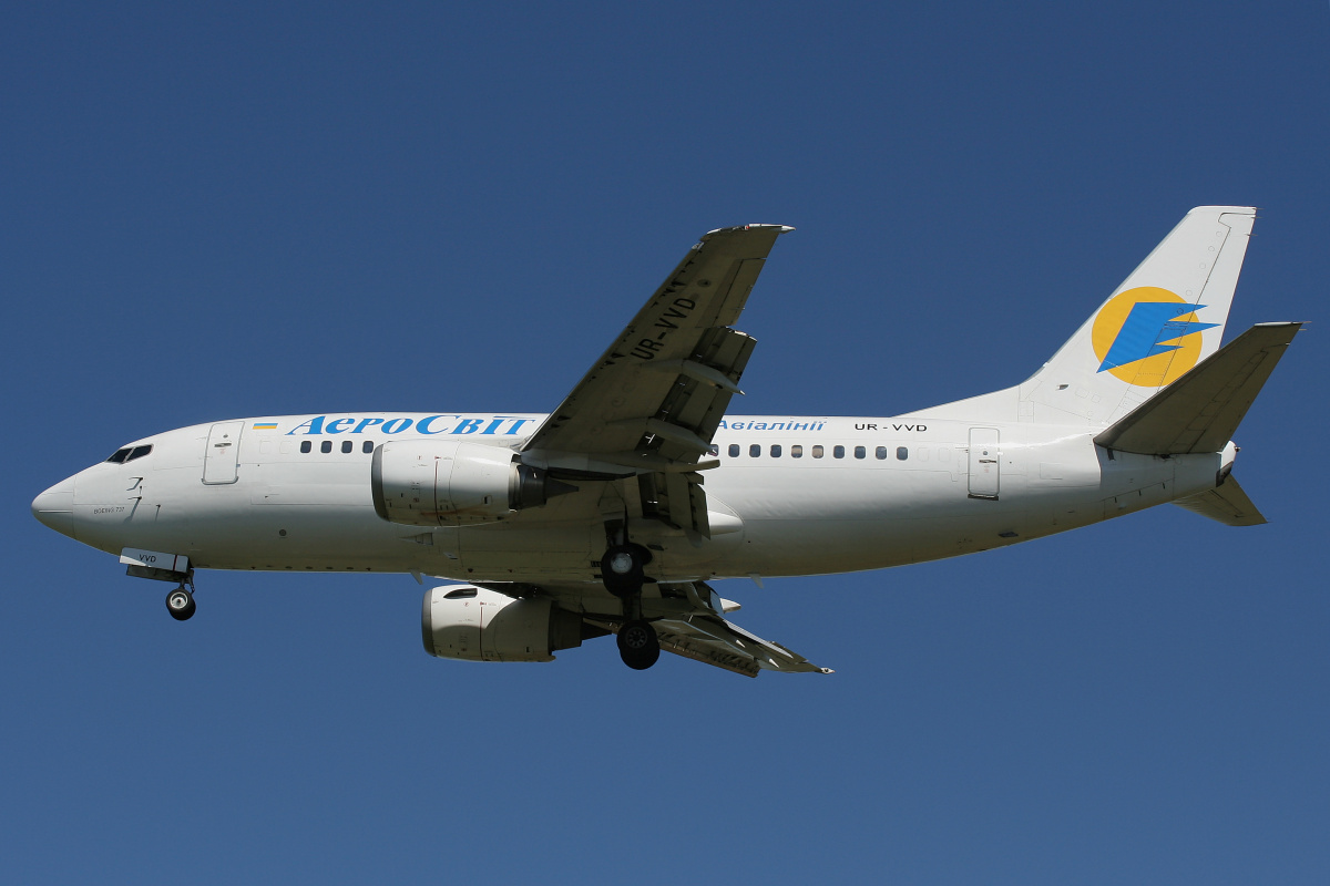 UR-VVD, AeroSvit Ukrainian Airlines