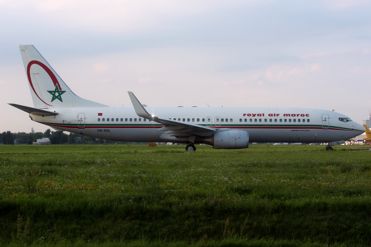 CN-ROL, Royal Air Maroc (Aircraft » EPWA Spotting » Boeing 737-800)