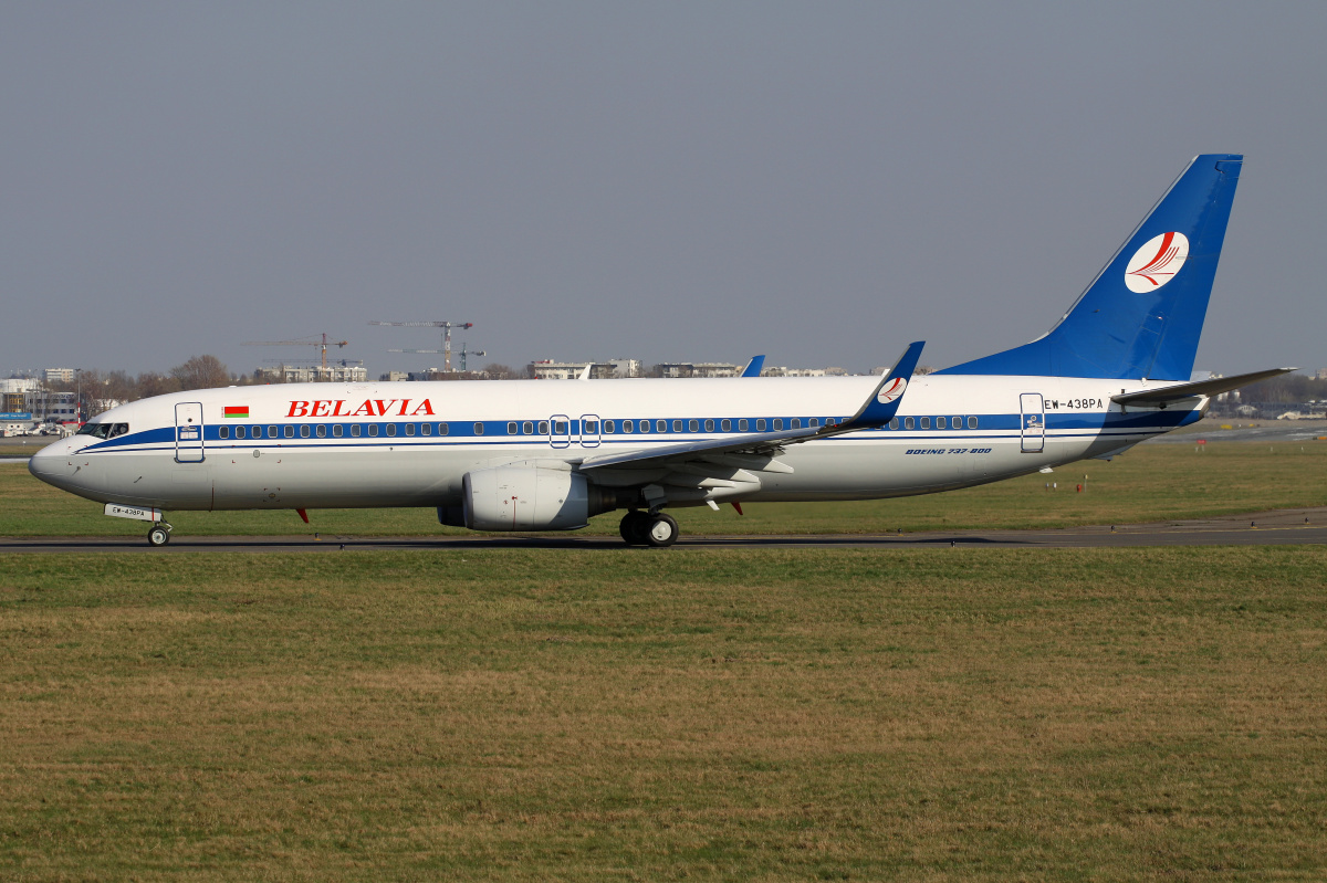 EW-438PA, Belavia (Aircraft » EPWA Spotting » Boeing 737-800)