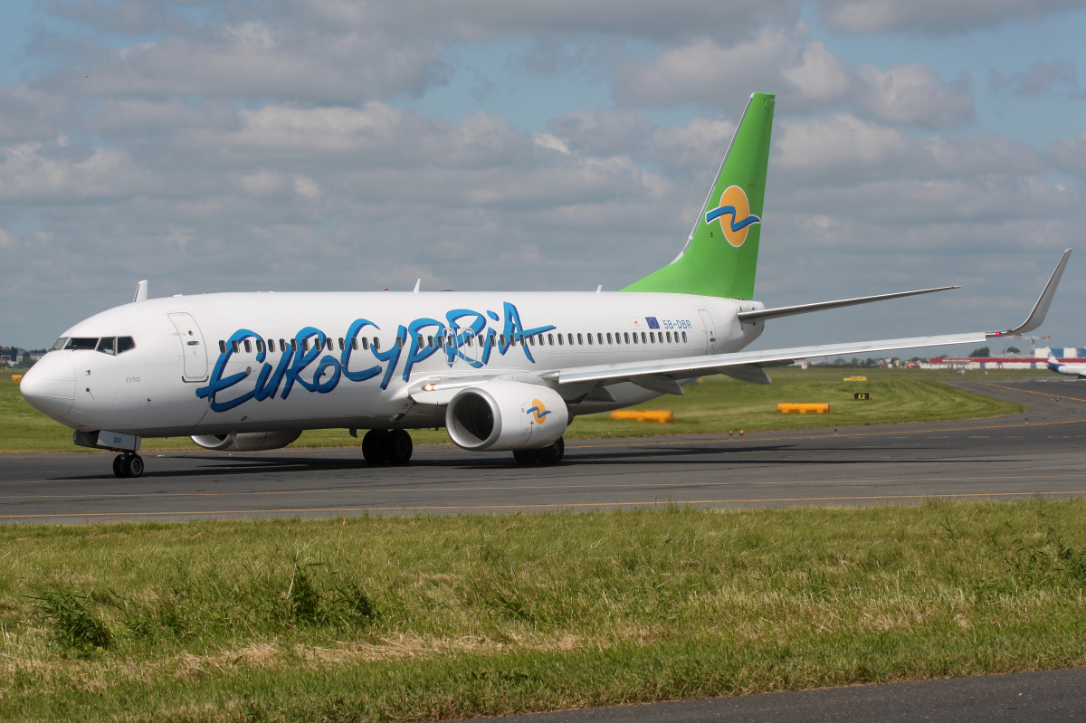 5B-DBR (Aircraft » EPWA Spotting » Boeing 737-800 » Eurocypria)