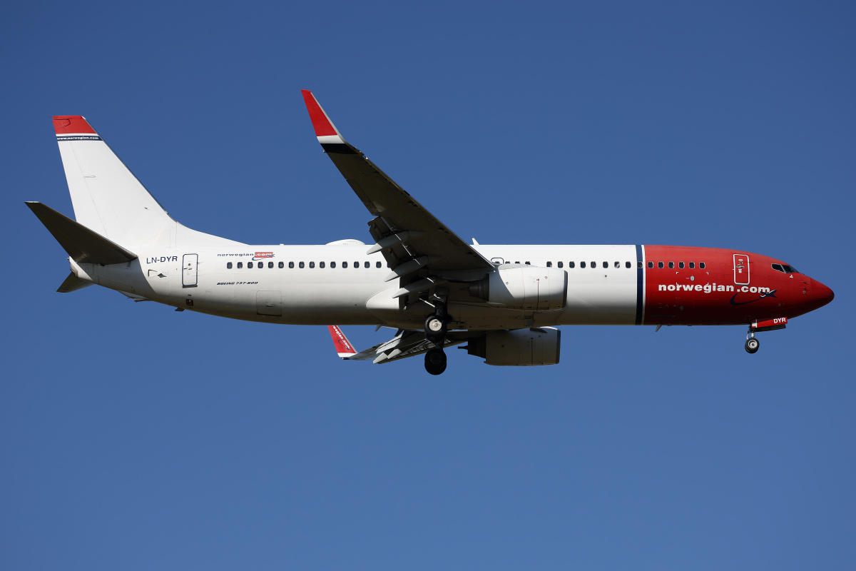LN-DYR, Norwegian Air Shuttle