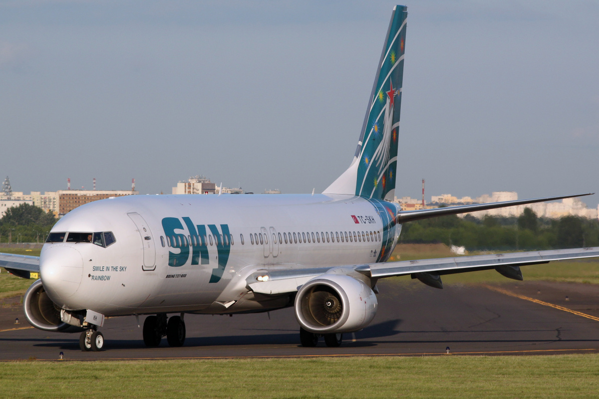 TC-SKH, Sky Airlines (Aircraft » EPWA Spotting » Boeing 737-800)