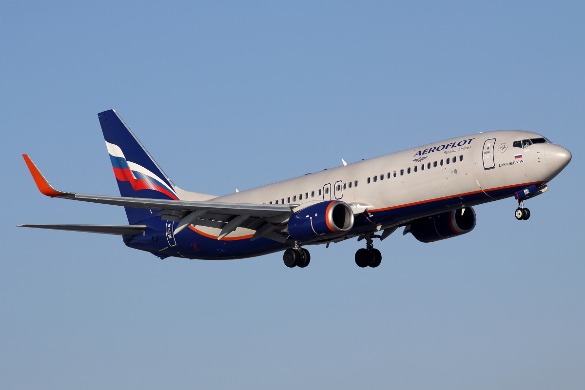 VP-BML, Aeroflot Russian Airlines (Samoloty » Spotting na EPWA » Boeing 737-800)