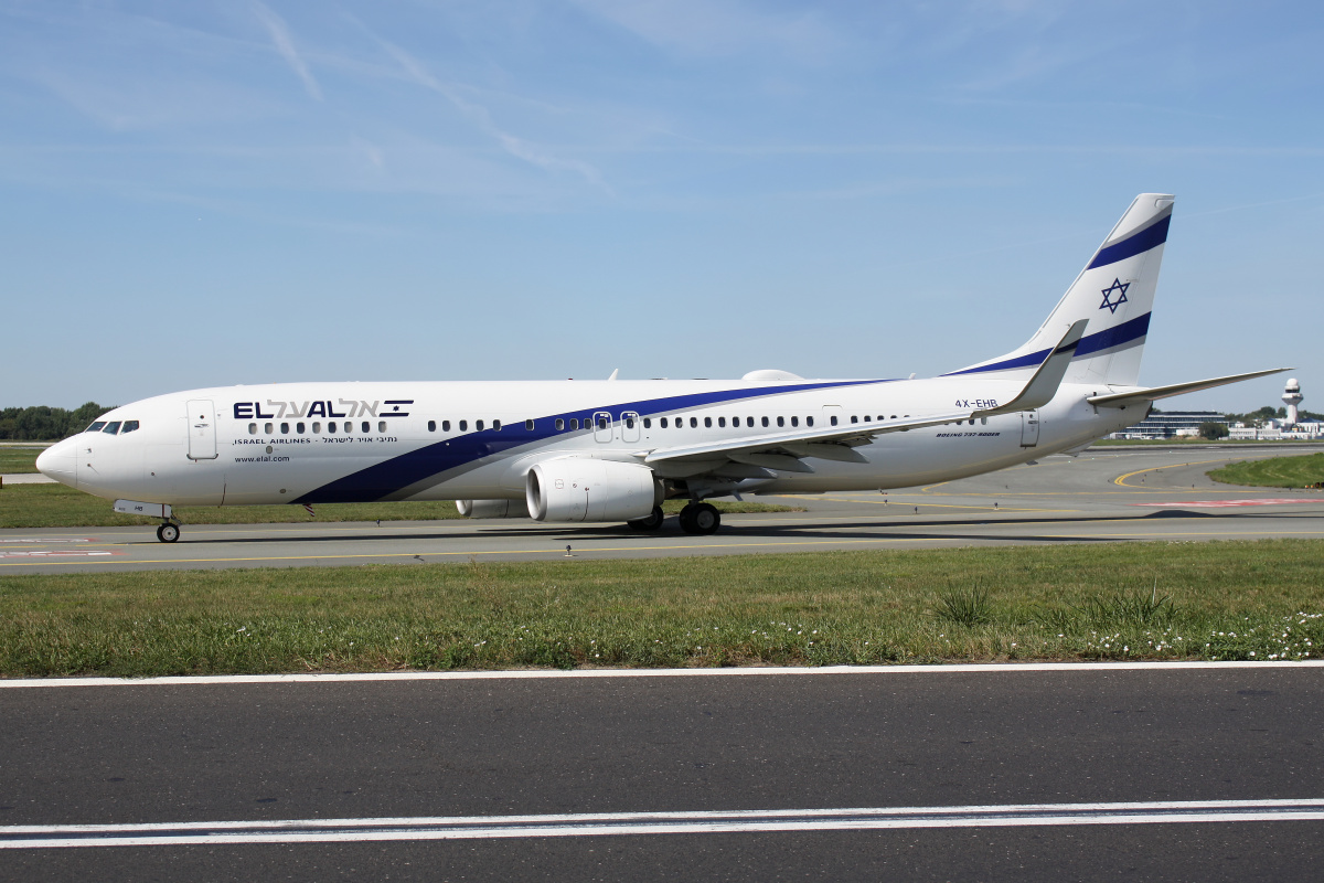 ER, 4X-EHB, El Al Israel Airlines (Aircraft » EPWA Spotting » Boeing 737-900)