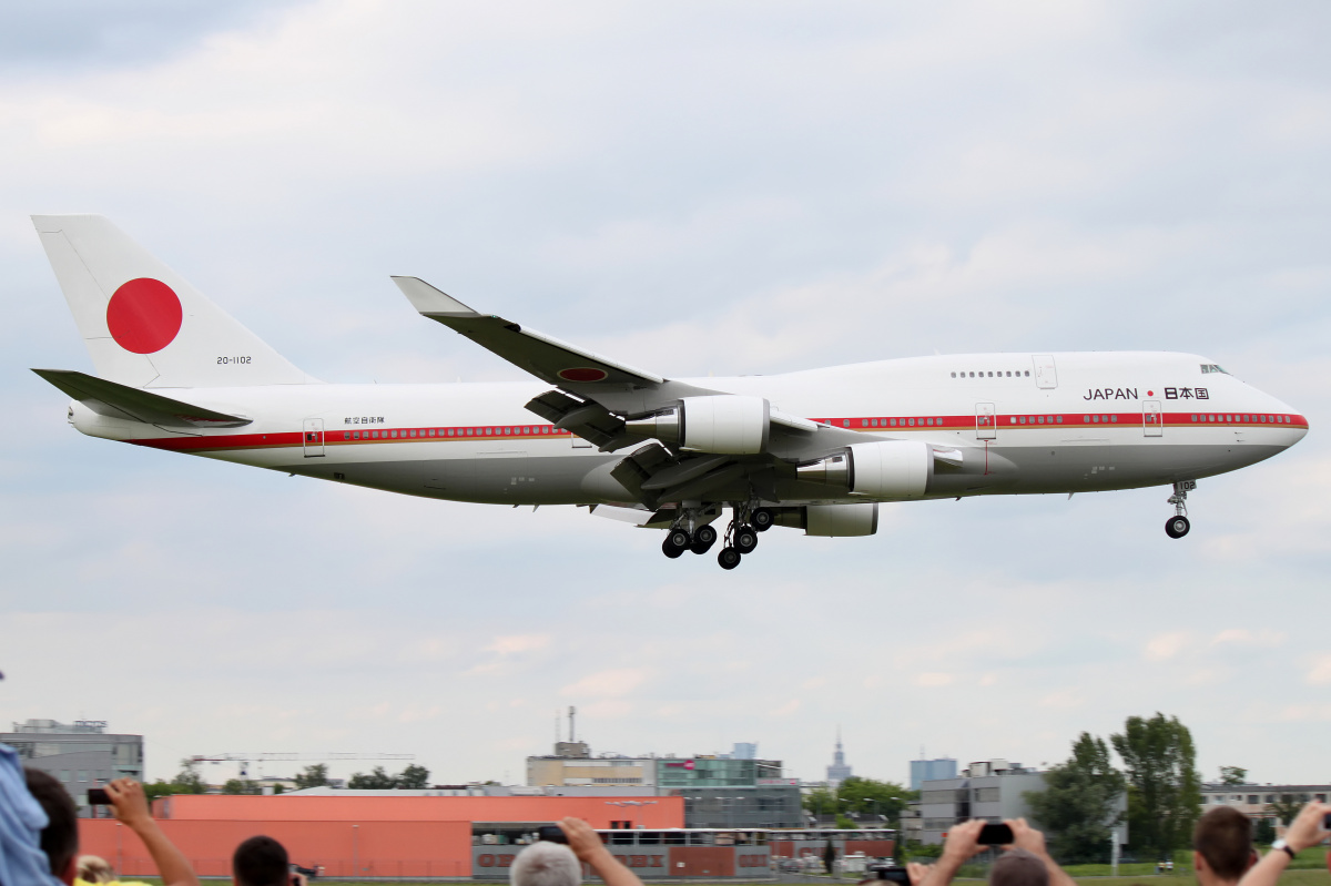 20-1102, Japan - Air Self-Defense Force (Samoloty » Spotting na EPWA » Boeing 747-400)