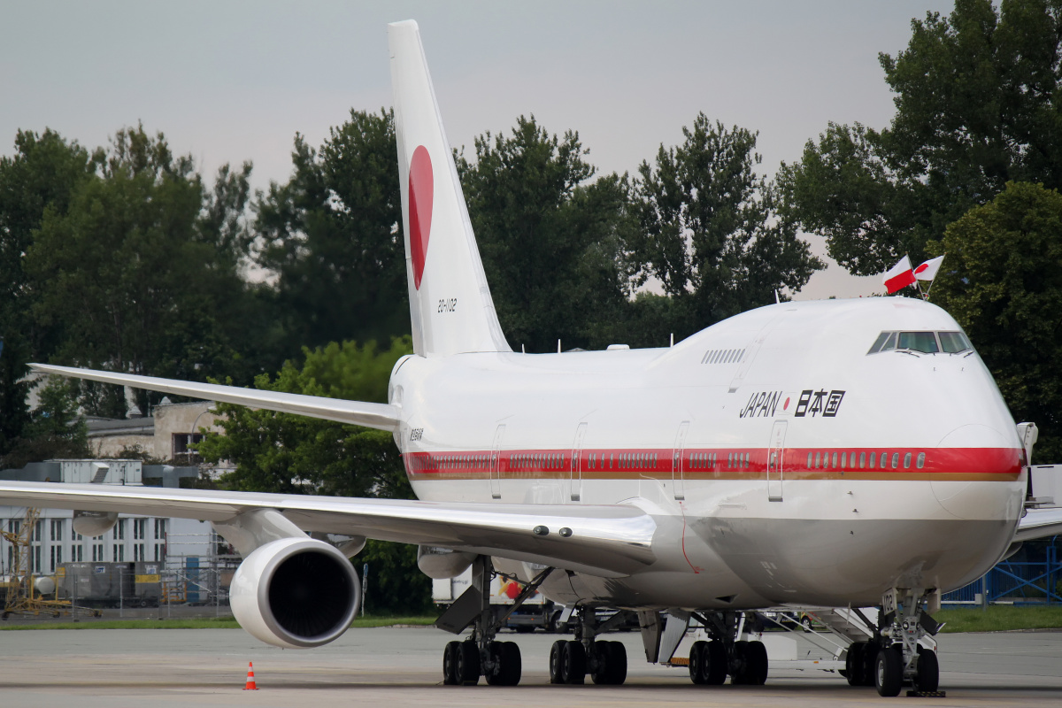 20-1102, Japan - Air Self-Defense Force (Samoloty » Spotting na EPWA » Boeing 747-400)