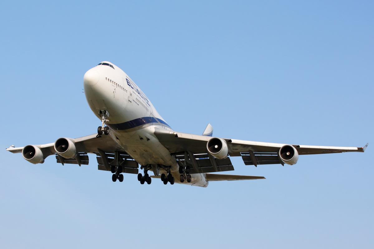 4X-ELB (Samoloty » Spotting na EPWA » Boeing 747-400 » El Al Israel Airlines)