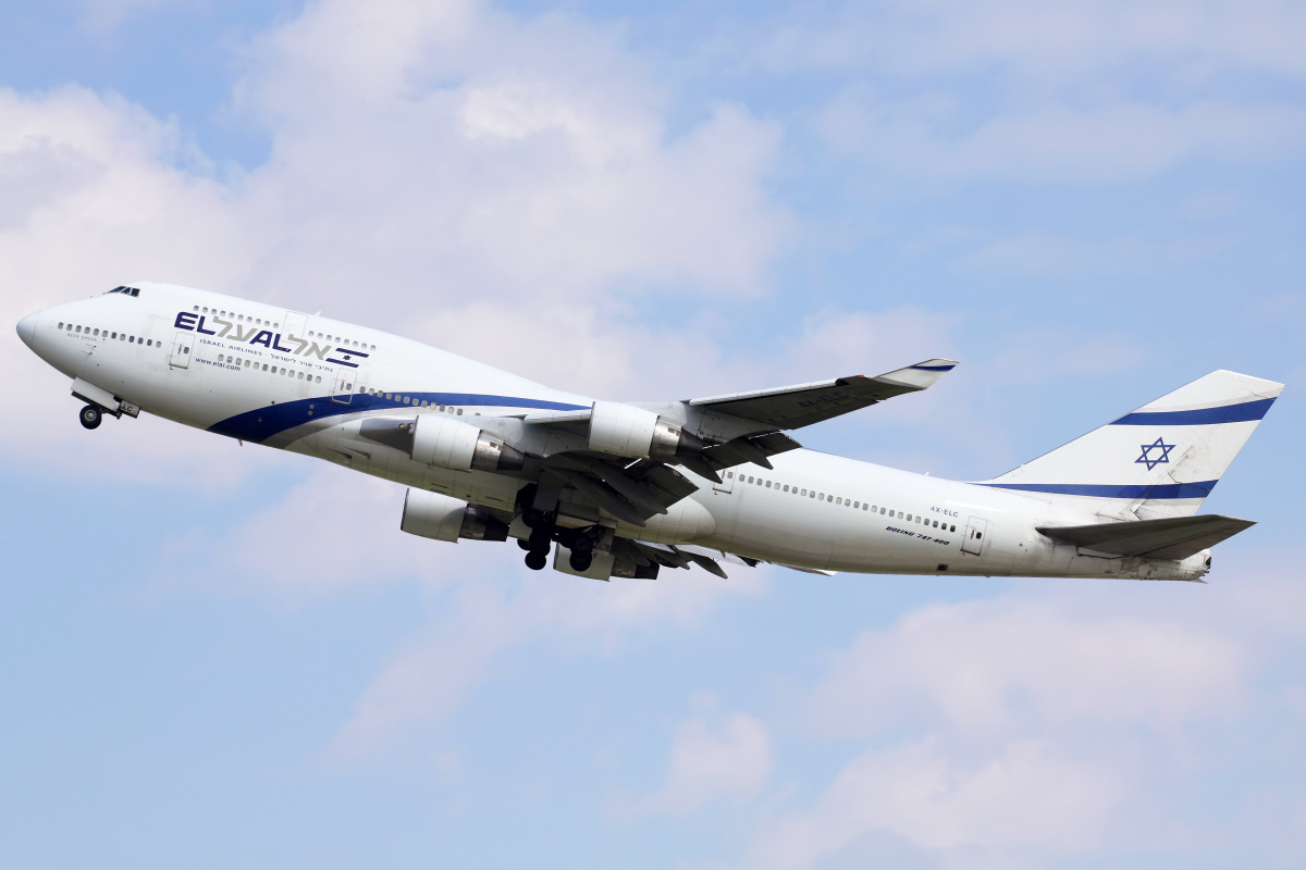 4X-ELC (Samoloty » Spotting na EPWA » Boeing 747-400 » El Al Israel Airlines)