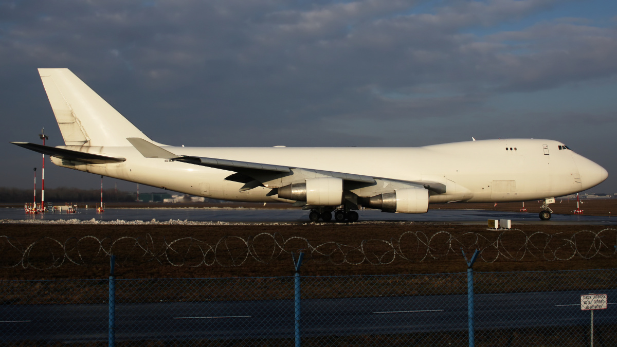 4X-ICB, Cargo Air Lines (Aircraft » EPWA Spotting » Boeing 747-400F)