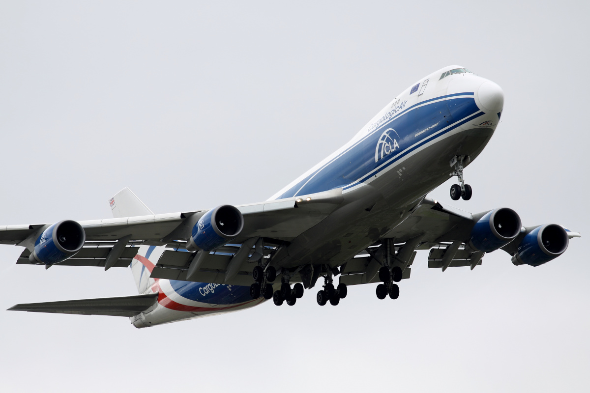 G-CLAA, CargoLogicAir (Samoloty » Spotting na EPWA » Boeing 747-400F)