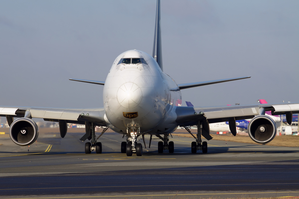 N573UP, United Parcel Service (UPS) Airlines (Samoloty » Spotting na EPWA » Boeing 747-400F)