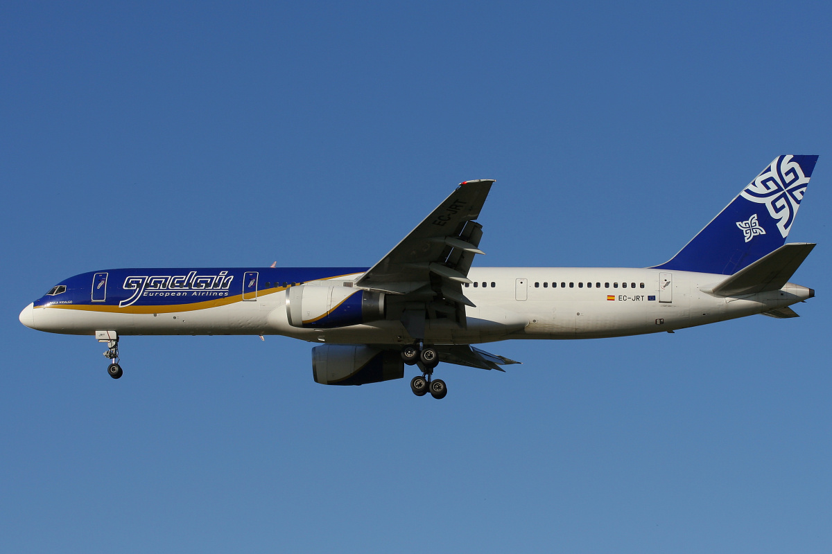 EC-JRT, Gadair European Airlines