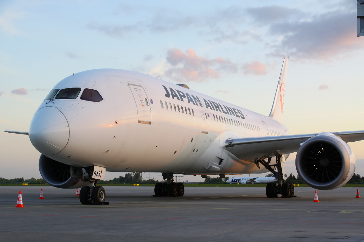 JA843J, Japan Airlines