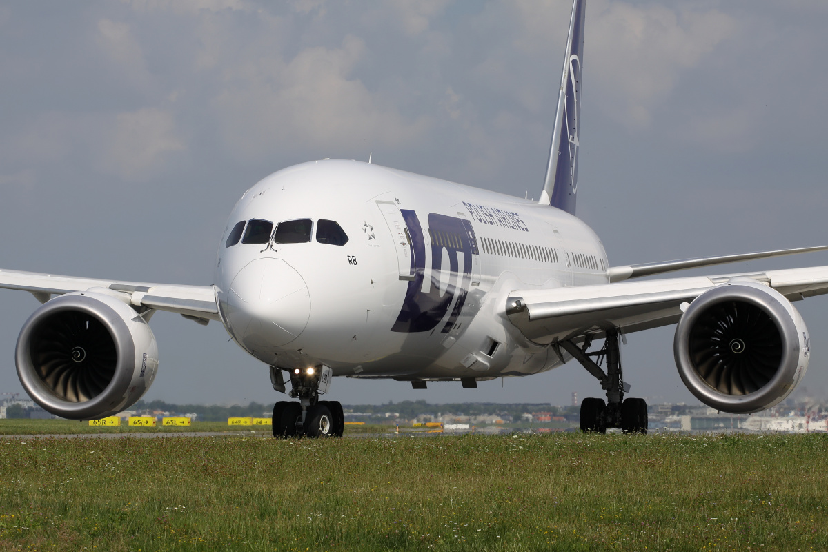 SP-LRB (Aircraft » EPWA Spotting » Boeing 787-8 Dreamliner » LOT Polish Airlines)