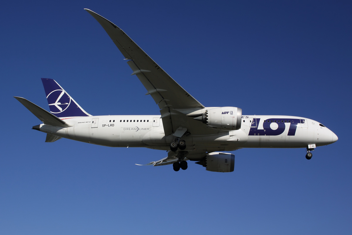 SP-LRD (Aircraft » EPWA Spotting » Boeing 787-8 Dreamliner » LOT Polish Airlines)