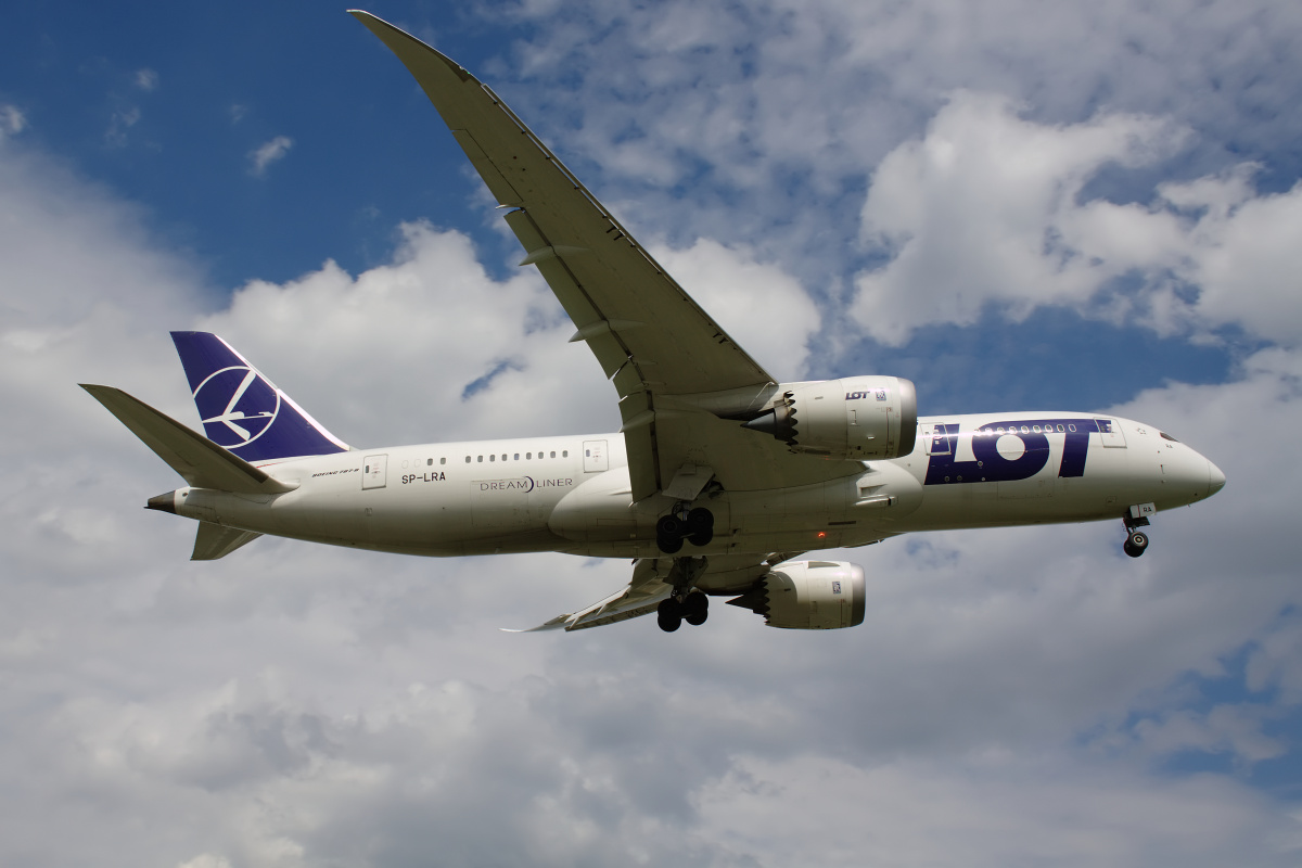 SP-LRA (Aircraft » EPWA Spotting » Boeing 787-8 Dreamliner » LOT Polish Airlines)