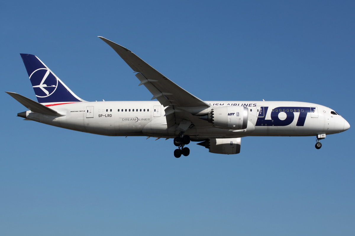 SP-LRD (Aircraft » EPWA Spotting » Boeing 787-8 Dreamliner » LOT Polish Airlines)