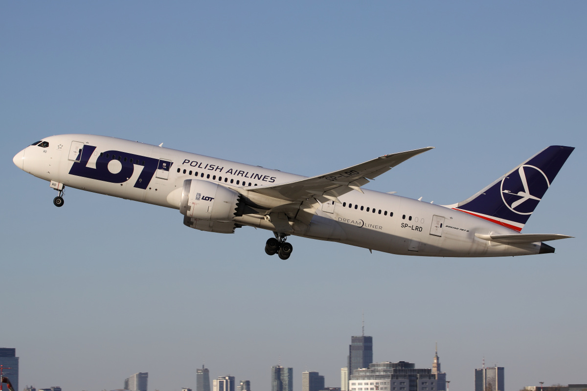 SP-LRD (Aircraft » EPWA Spotting » Boeing 787-8 Dreamliner » LOT Polish Airlines)