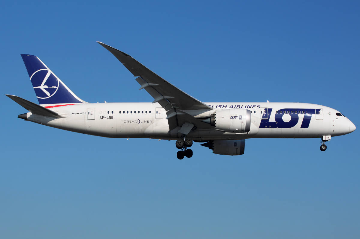 SP-LRE (Aircraft » EPWA Spotting » Boeing 787-8 Dreamliner » LOT Polish Airlines)