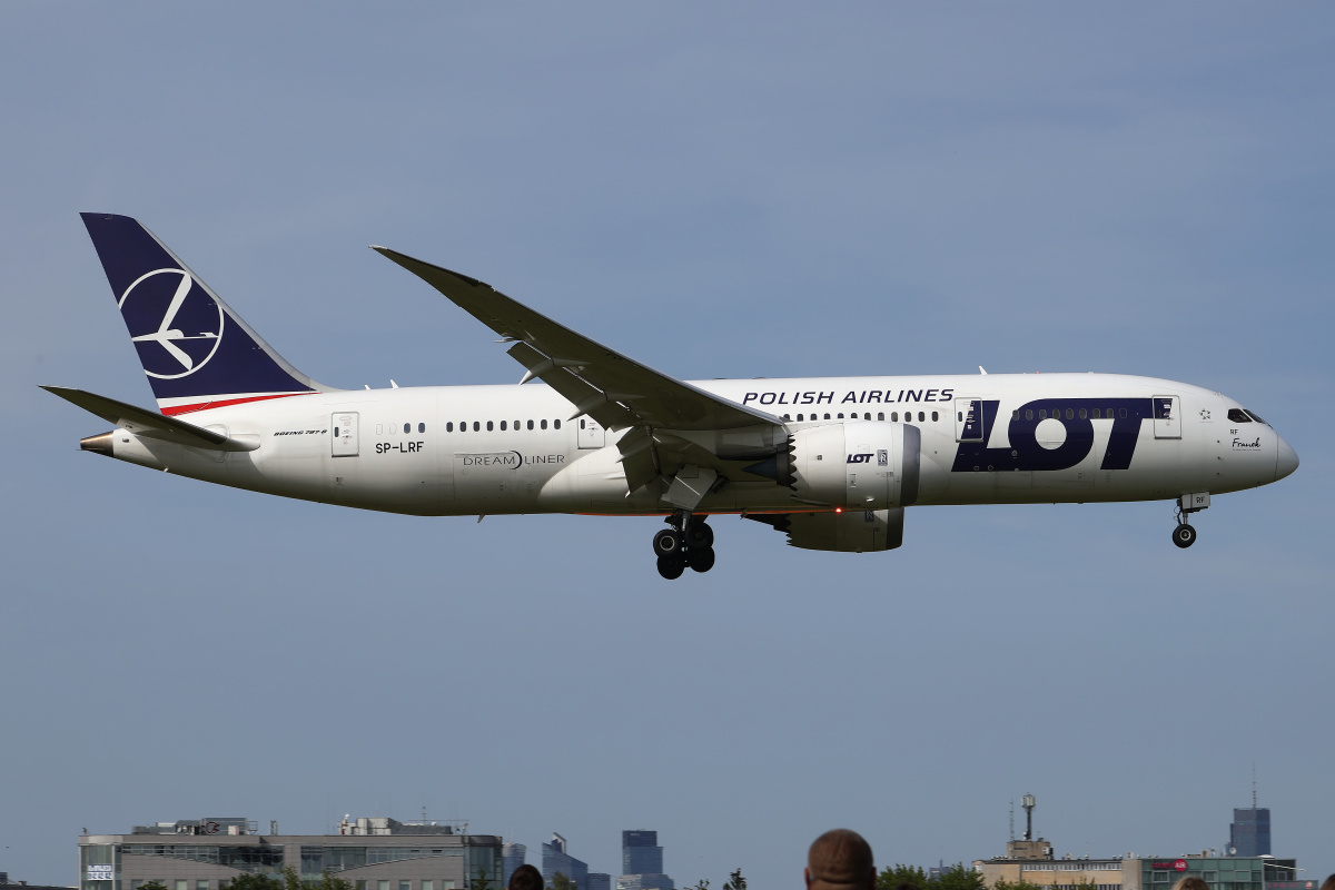 SP-LRF (Aircraft » EPWA Spotting » Boeing 787-8 Dreamliner » LOT Polish Airlines)