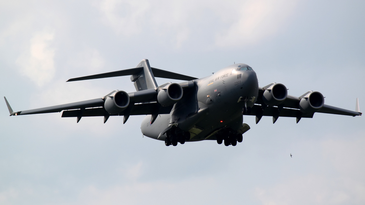 ZZ177, Royal Air Force (Samoloty » Spotting na EPWA » Boeing/McDonnell Douglas C-17/C-17A Globemaster III)