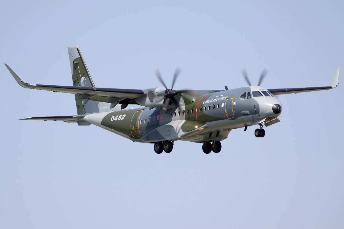 C-295MW, 0482, Czeskie Siły Powietrzne (Samoloty » Spotting na EPWA » CASA C-295M)