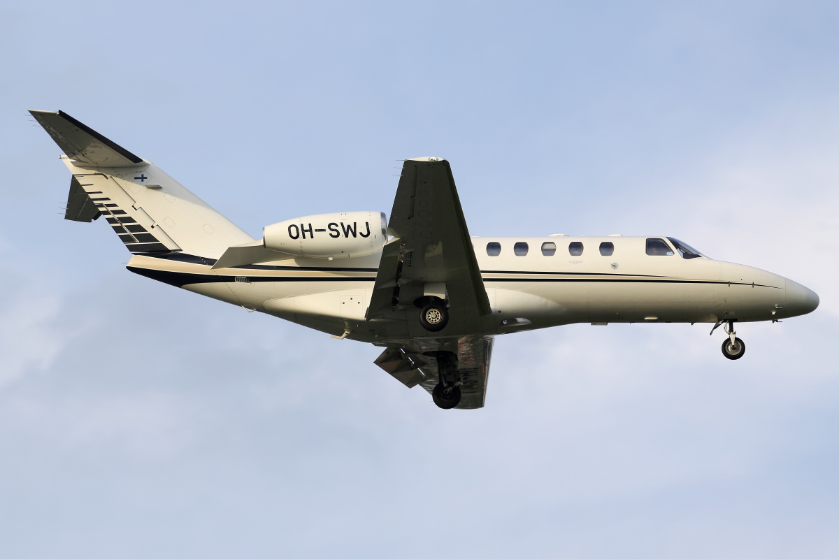 CJ2+, OH-SWJ, Scanwings (Aircraft » EPWA Spotting » Cessna 525 (CitationJet) and revisions » 525A Citation CJ2 (CitationJet 2))