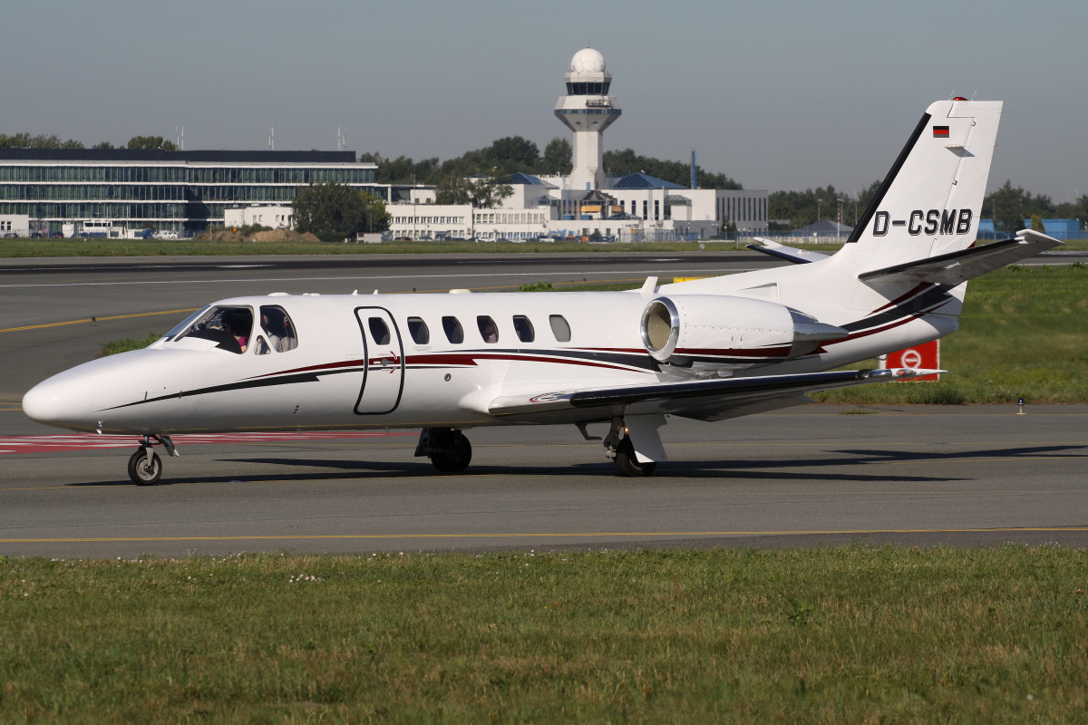 D-CSMB, prywatny (Samoloty » Spotting na EPWA » Cessna 550B Citation Bravo)