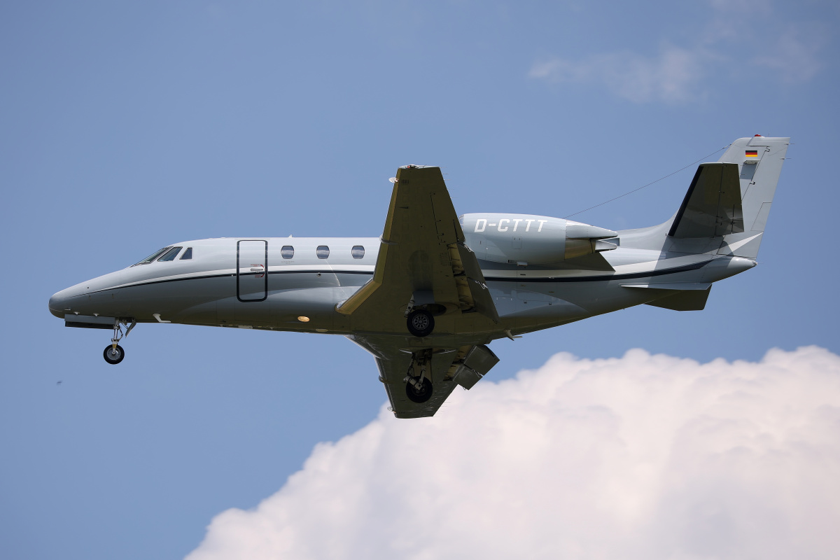 Citation XLS, D-CTTT, Euro Link (Samoloty » Spotting na EPWA » Cessna 560XL)