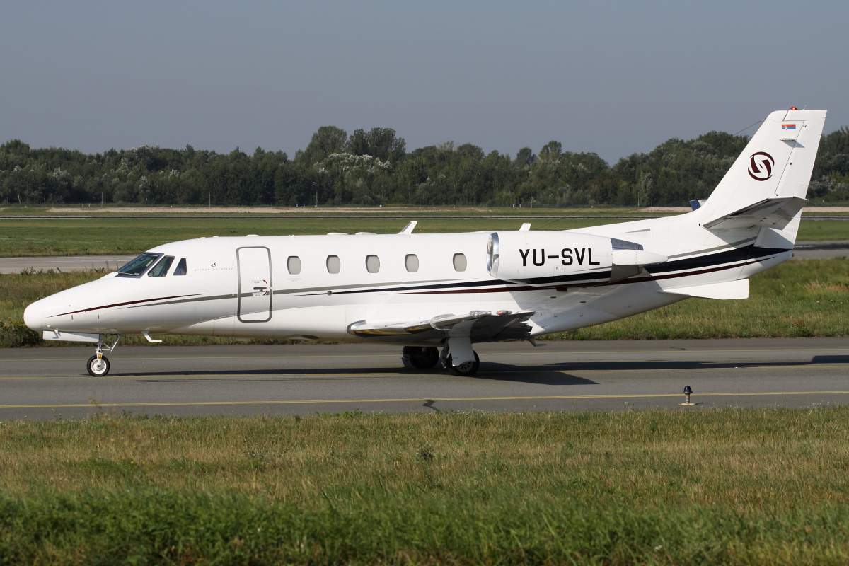 Citation XLS, YU-SVL, Prince Aviation (Aircraft » EPWA Spotting » Cessna 560XL)