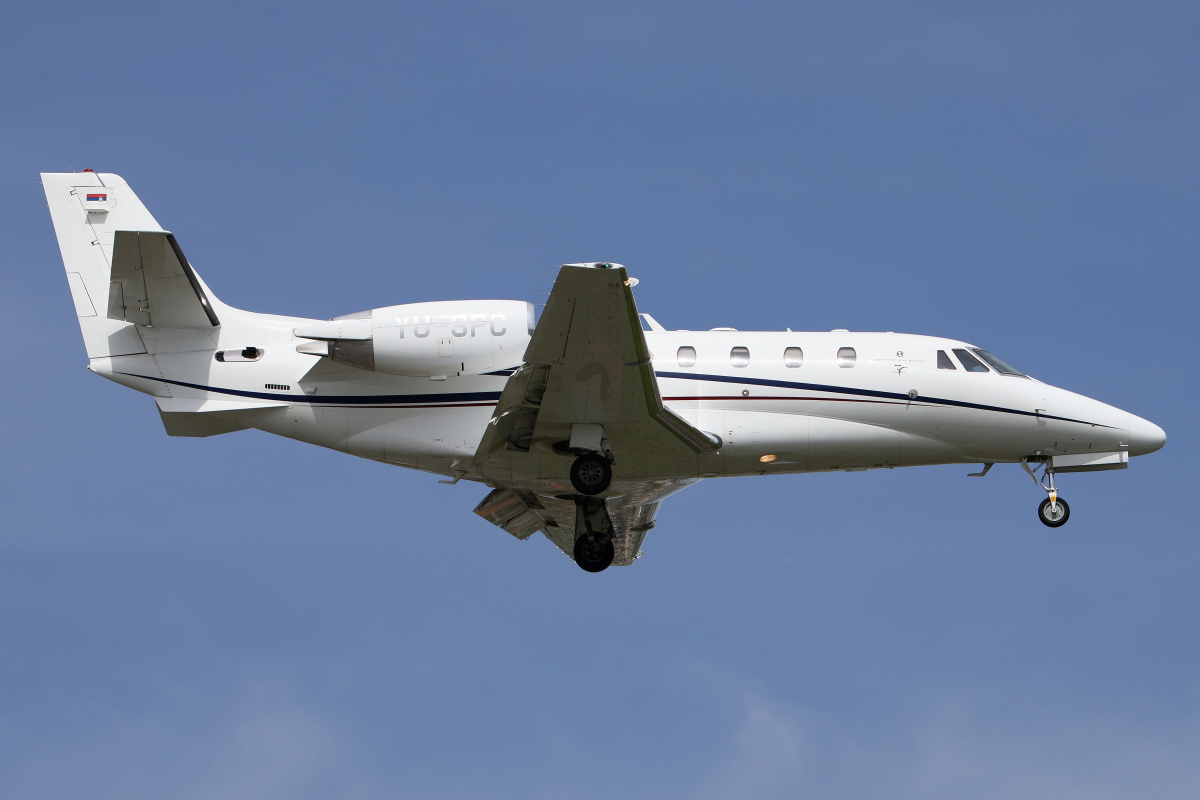 Citation XLS+, YU-SPC, Prince Aviation (Aircraft » EPWA Spotting » Cessna 560XL)