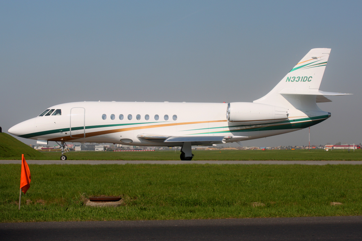 2000DX, N331DC, GC Air (Samoloty » Spotting na EPWA » Dassault Falcon 2000)