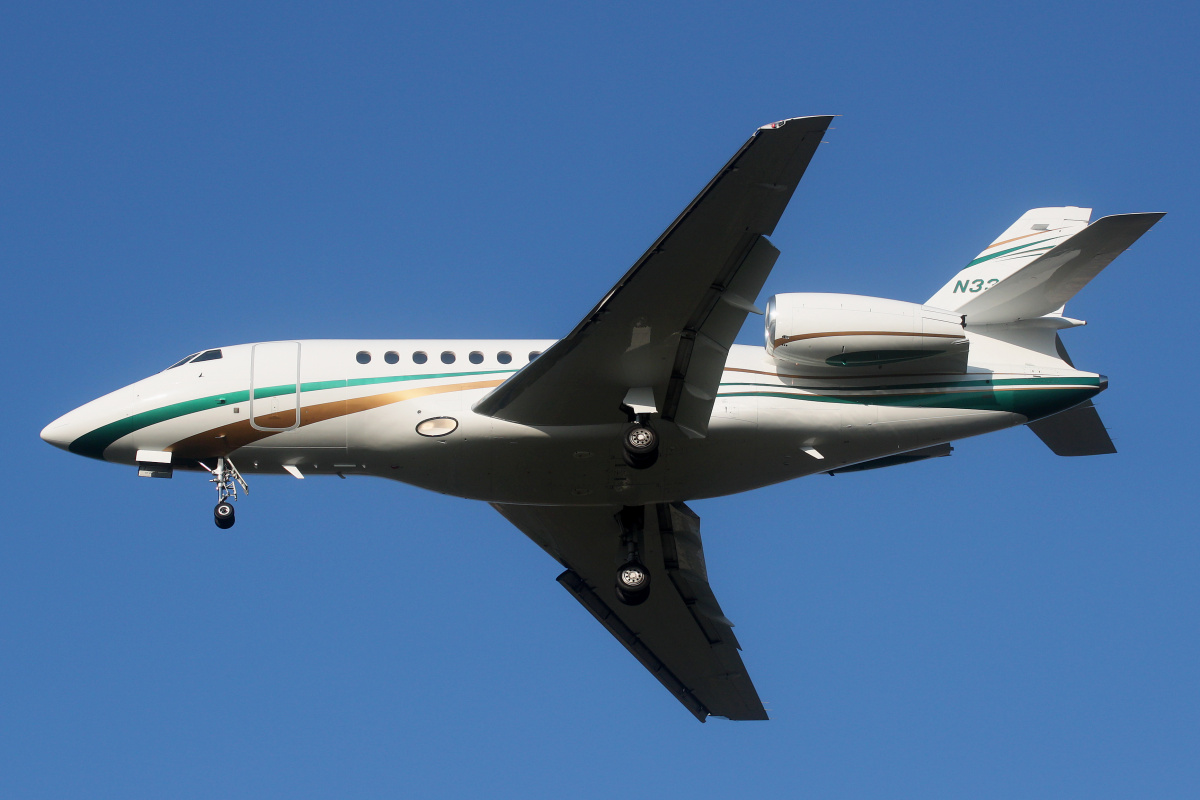 2000DX, N331DC, GC Air (Samoloty » Spotting na EPWA » Dassault Falcon 2000)