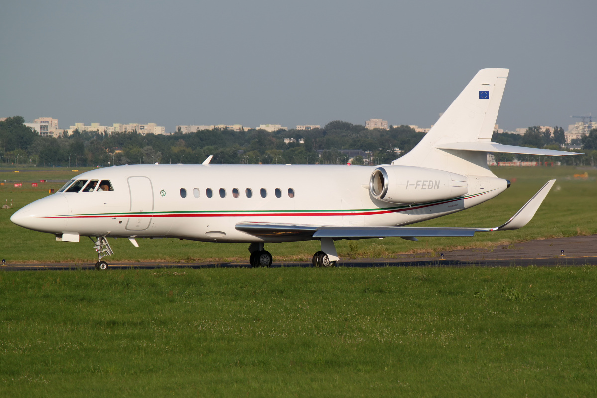 2000LX, I-FEDN, Sirio (Aircraft » EPWA Spotting » Dassault Falcon 2000)