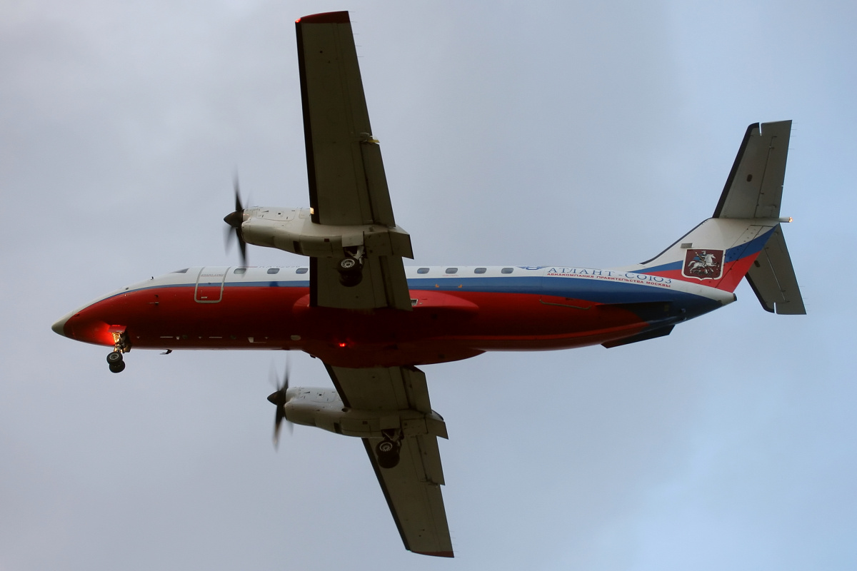 RA-02856, Atlant-Soyuz (Samoloty » Spotting na EPWA » Embraer EMB-120 Brasilia)