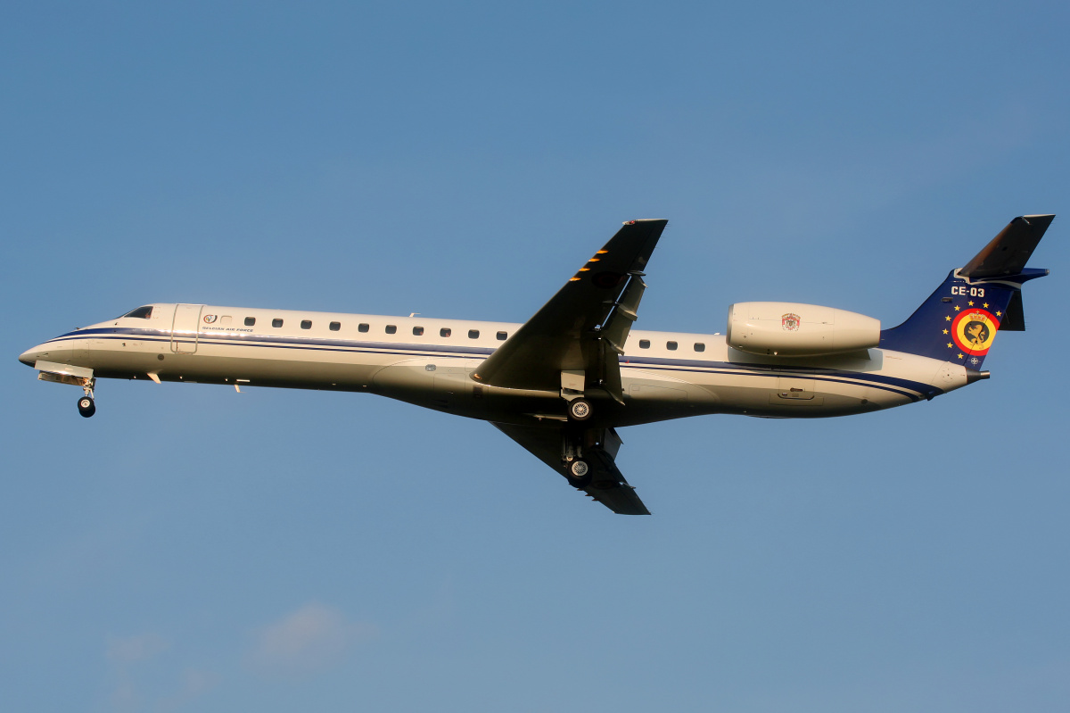 CE-03, Belgian Air Force (Aircraft » EPWA Spotting » Embraer ERJ-145)