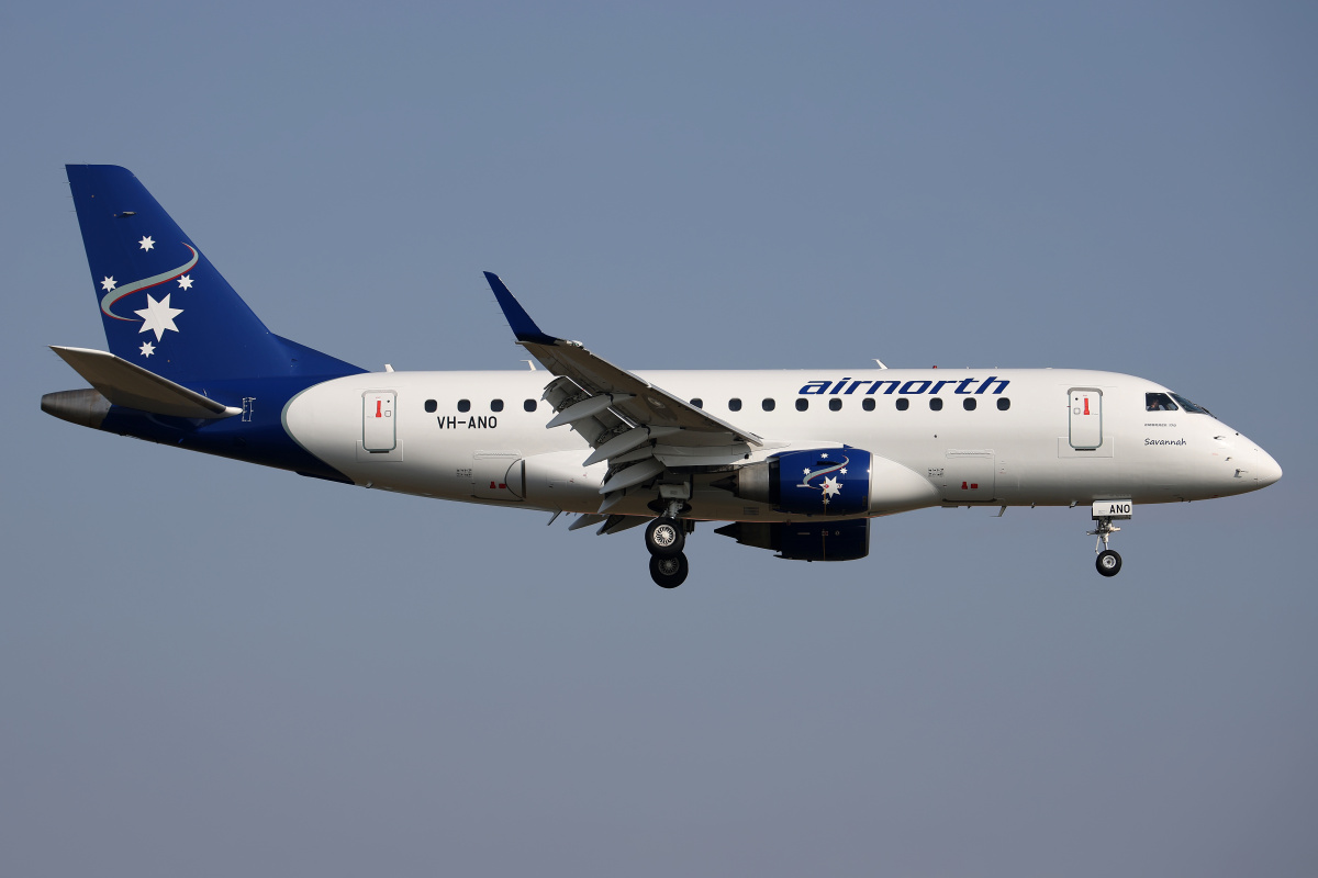 VH-ANO, Airnorth (Aircraft » EPWA Spotting » Embraer E170)