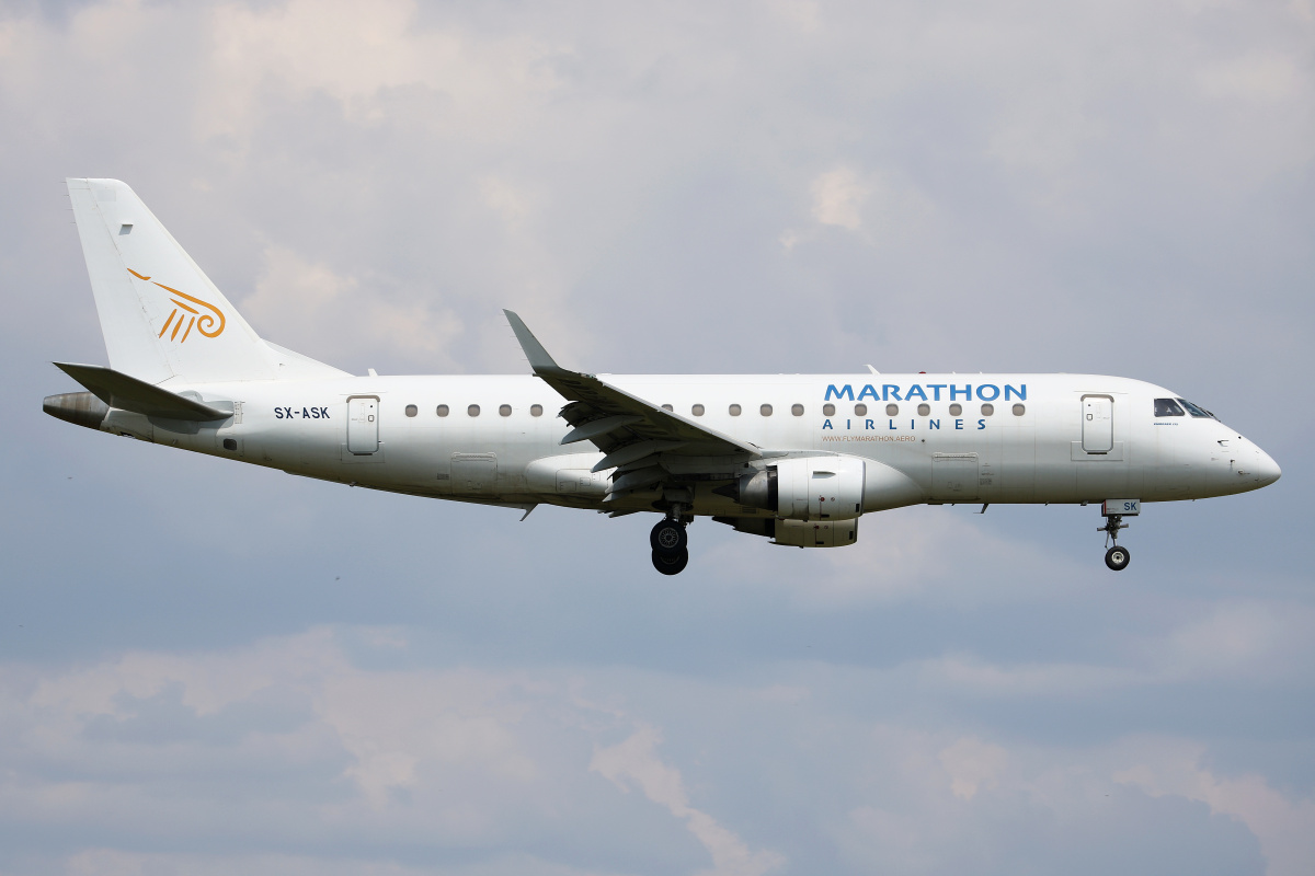 SX-ASK, Marathon Airlines (Aircraft » EPWA Spotting » Embraer E175 (ERJ-170-200))