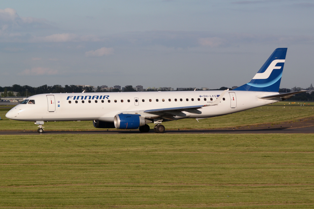 OH-LKG (Aircraft » EPWA Spotting » Embraer E190 (ERJ-190-100) » Finnair)