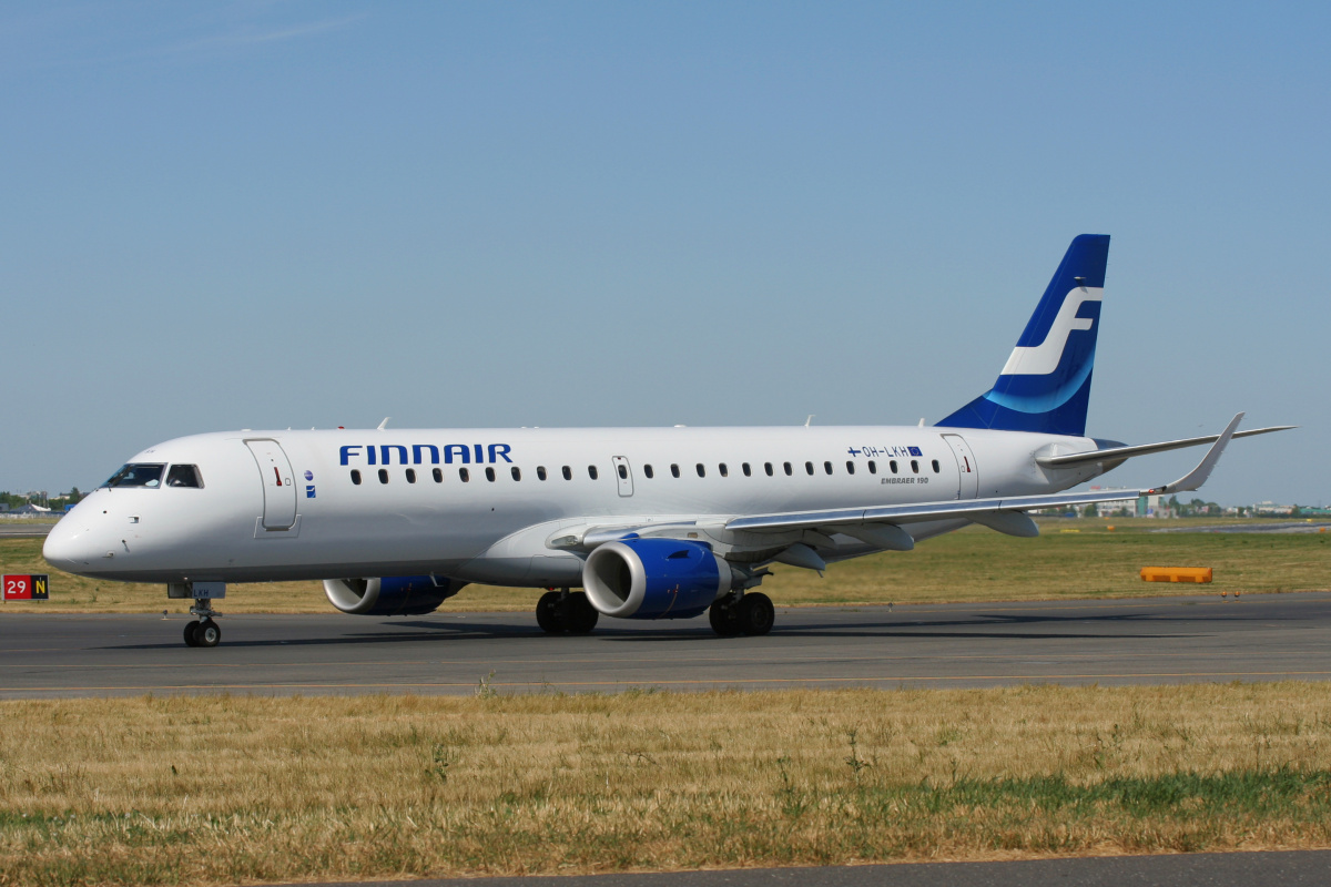 OH-LKH (Aircraft » EPWA Spotting » Embraer E190 (ERJ-190-100) » Finnair)