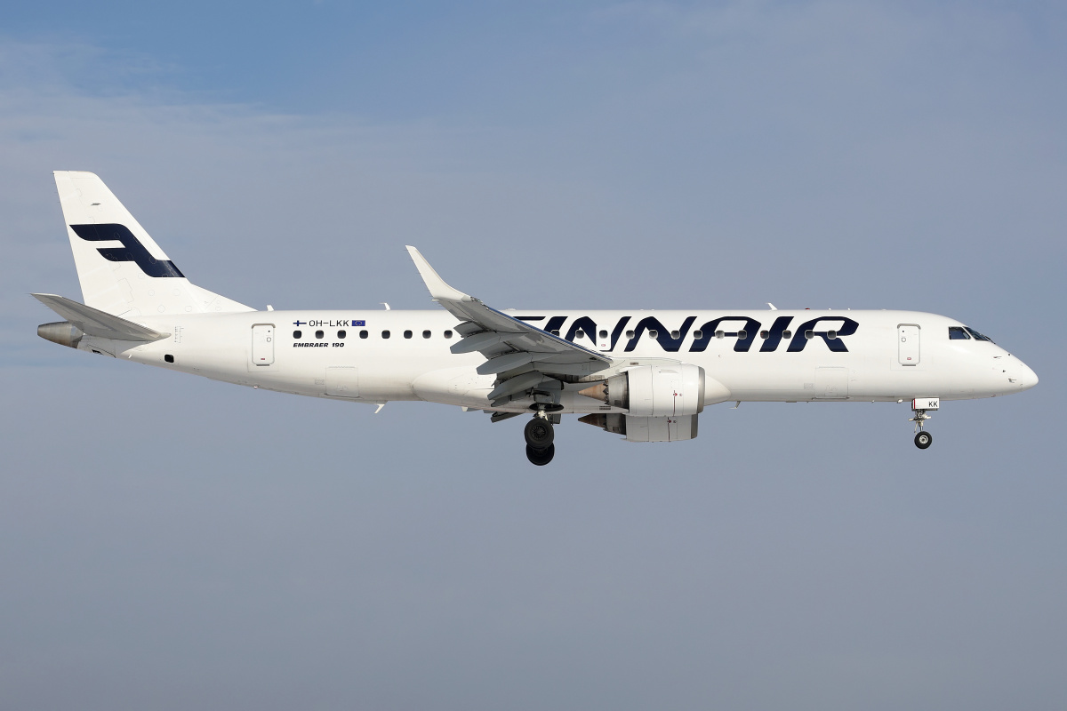 OH-LKK (Aircraft » EPWA Spotting » Embraer E190 » Finnair)