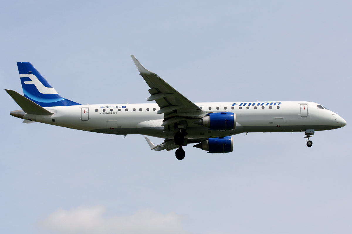 OH-LKL (Aircraft » EPWA Spotting » Embraer E190 (ERJ-190-100) » Finnair)