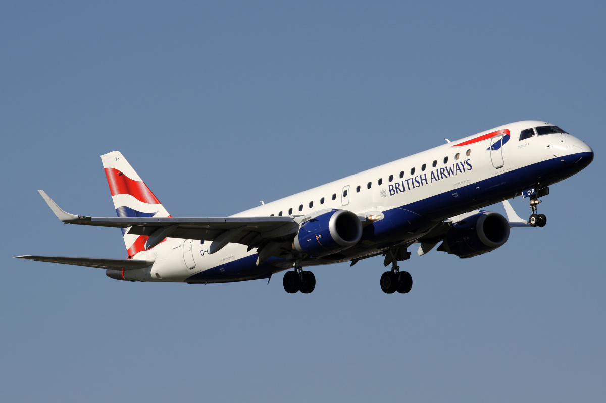 G-LCYP, British Airways (BA CityFlyer) (Aircraft » EPWA Spotting » Embraer E190)