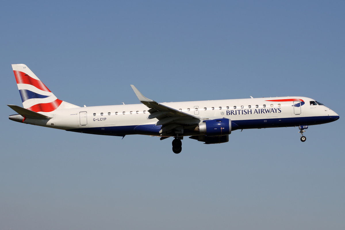 G-LCYP, British Airways (BA CityFlyer)