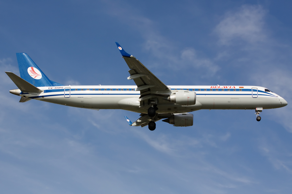 EW-400PO, Belavia (Aircraft » EPWA Spotting » Embraer E195 (ERJ-190-200))