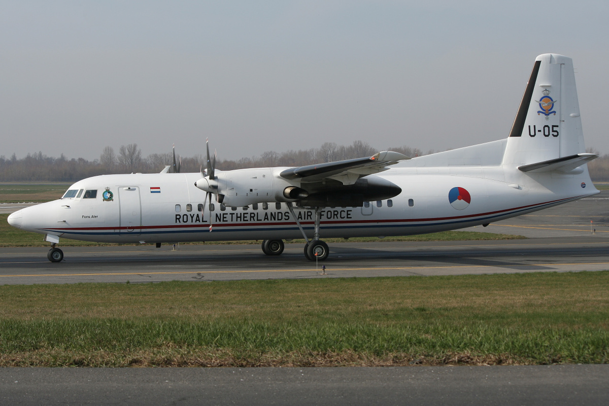 U-05, Royal Netherlands Air Force (Aircraft » EPWA Spotting » Fokker  50)